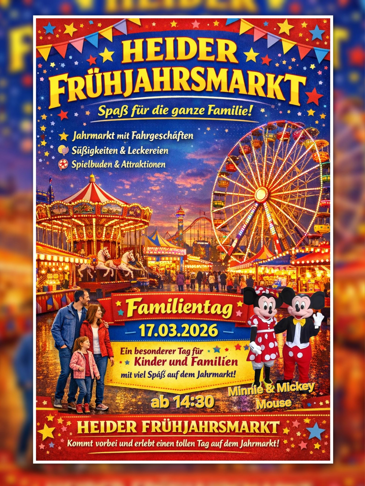 Fleyer II Heider Frühjahrsmarkt